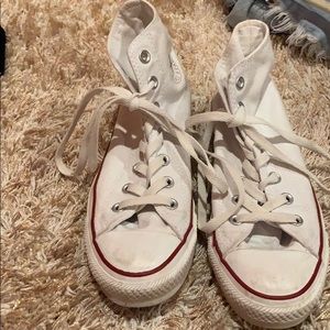 White High Top Converse